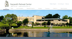 Desktop Screenshot of nazarethretreats.org