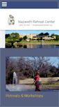 Mobile Screenshot of nazarethretreats.org