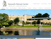Tablet Screenshot of nazarethretreats.org